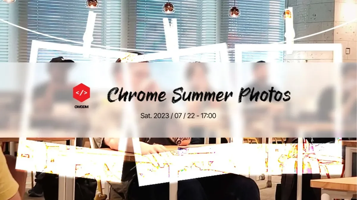 OG image for Chrome Summer Photos