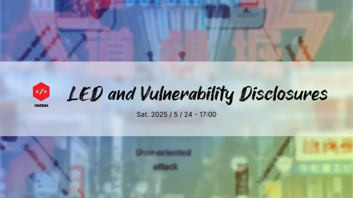 OG image for LED and Vulnerability Disclosure