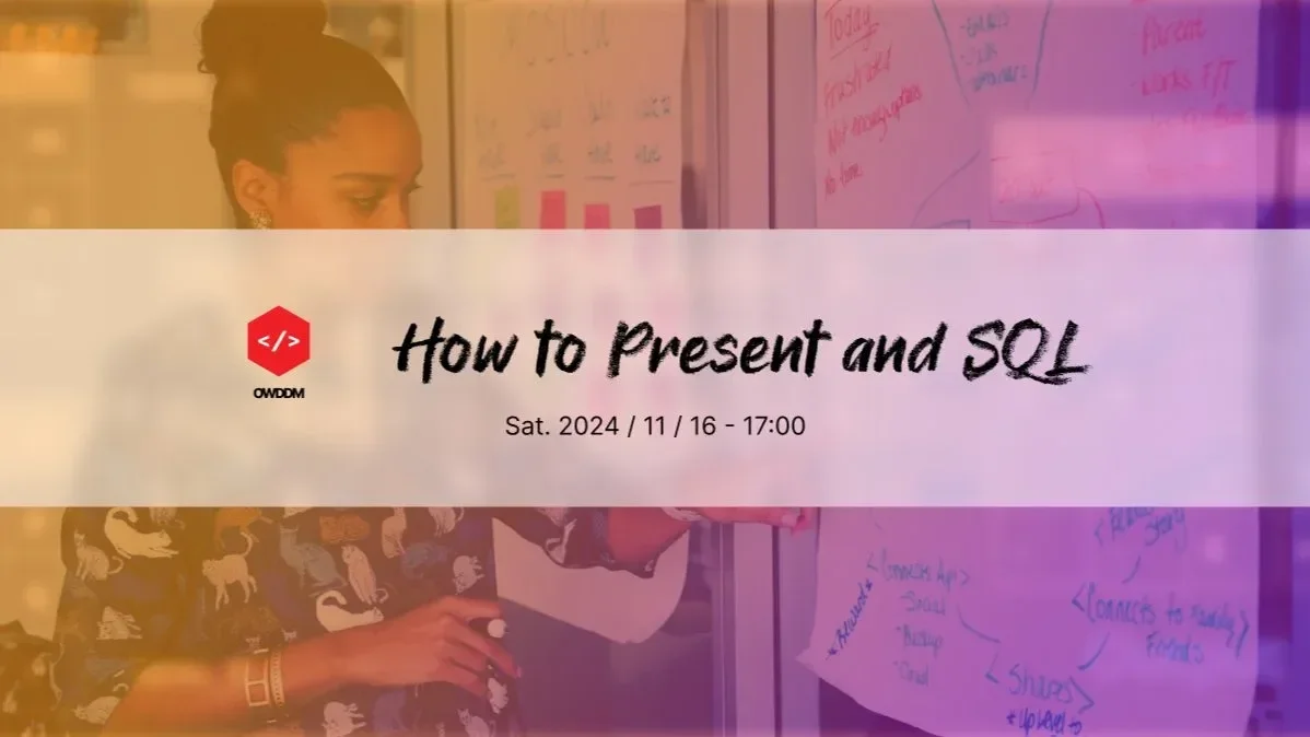 OG image for How to Present and SQL