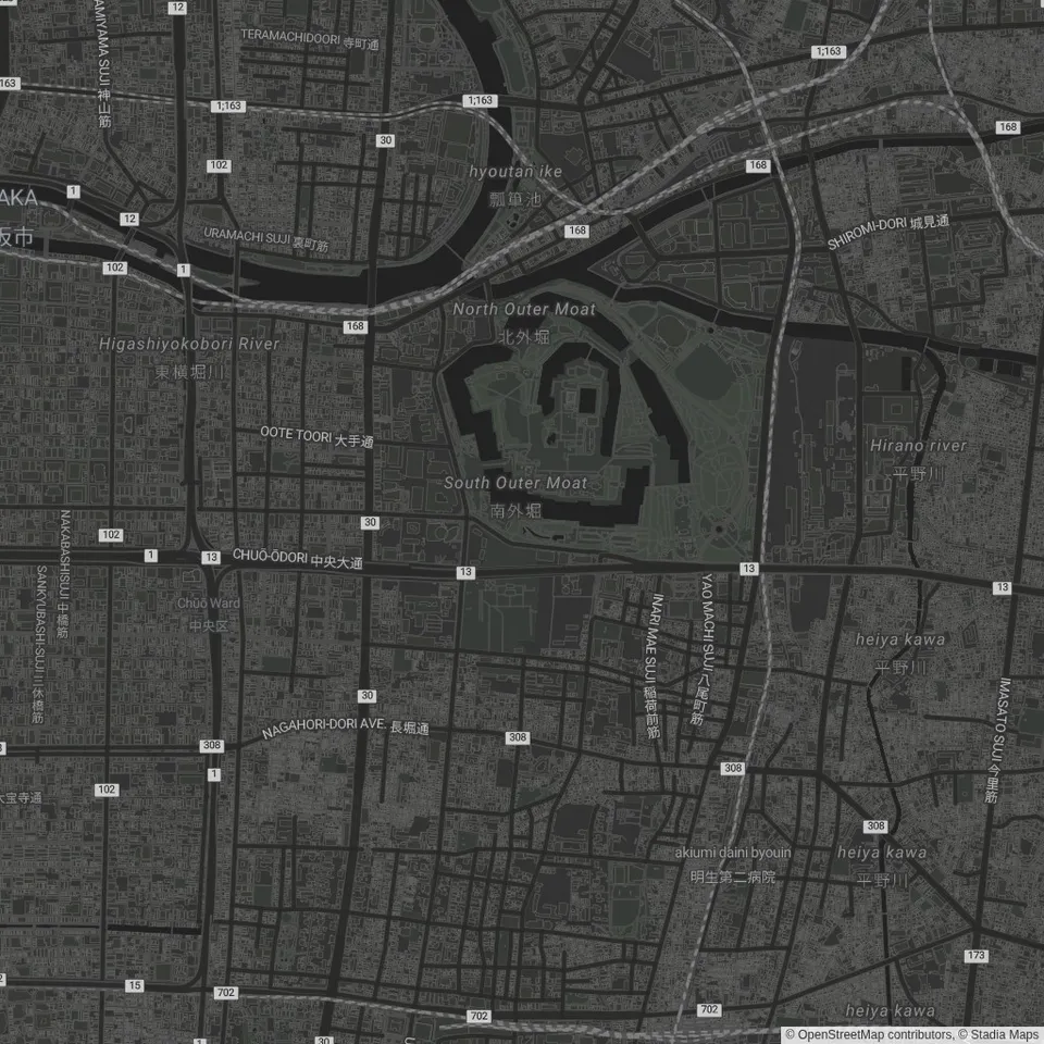 Venue location map