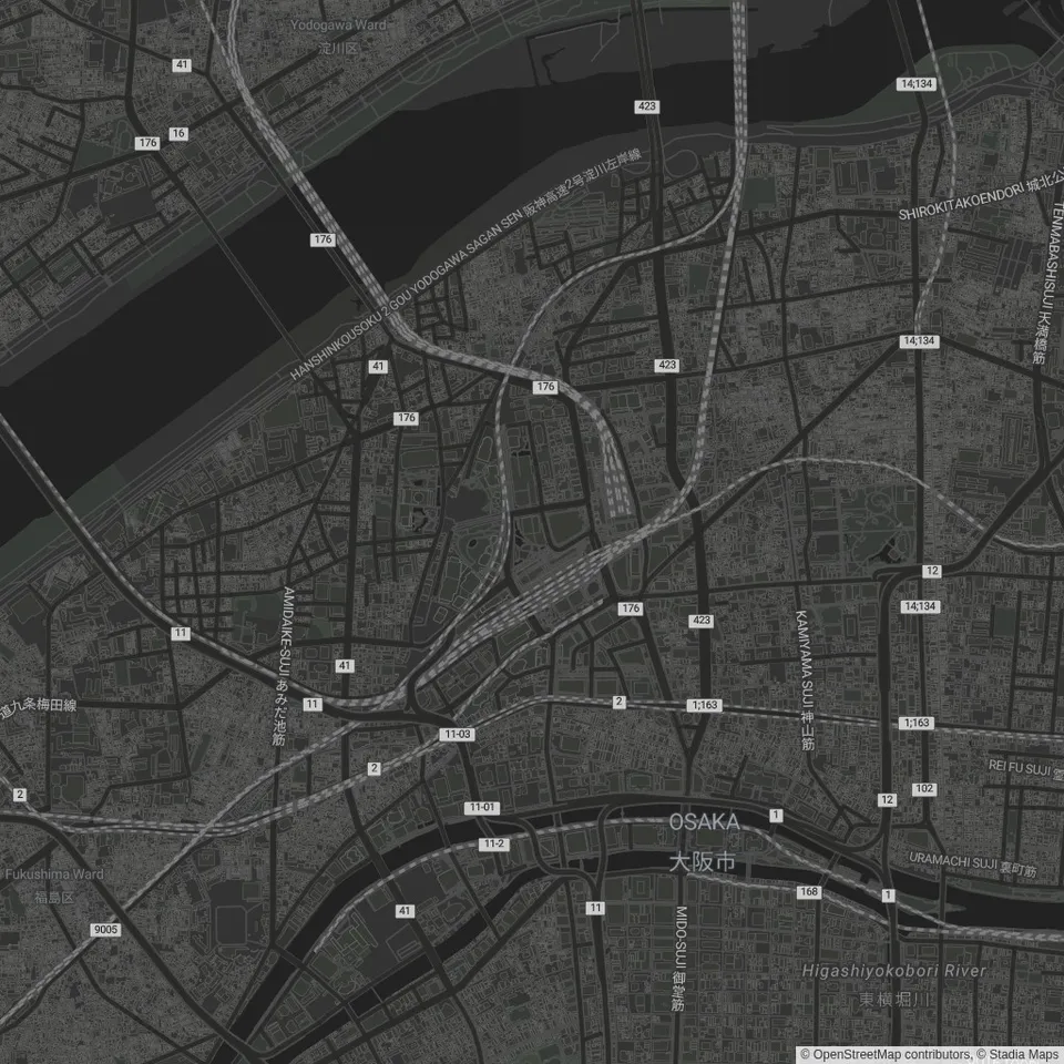 Venue location map