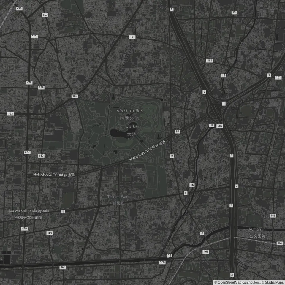 Venue location map