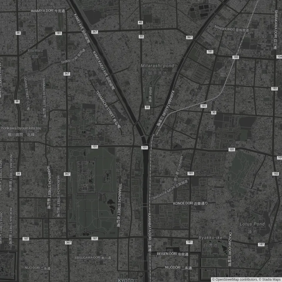 Venue location map