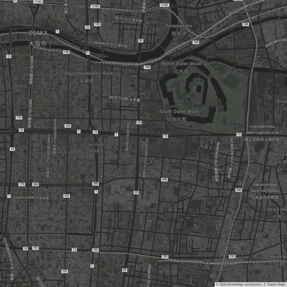 Venue location map