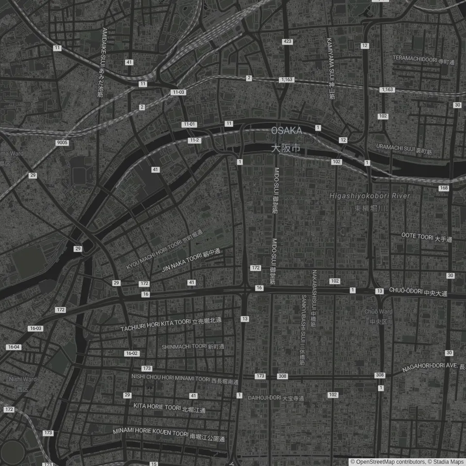 Venue location map