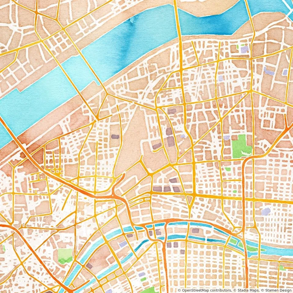 Venue location map