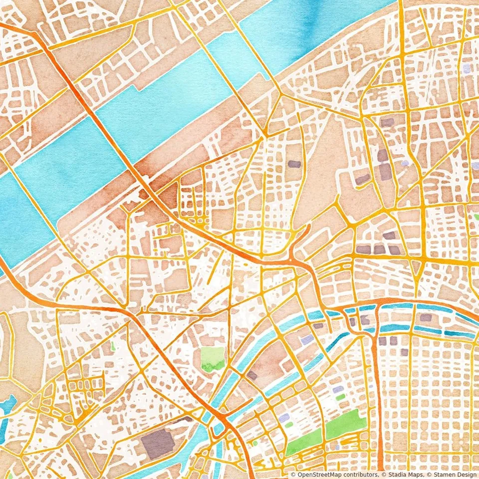 Venue location map