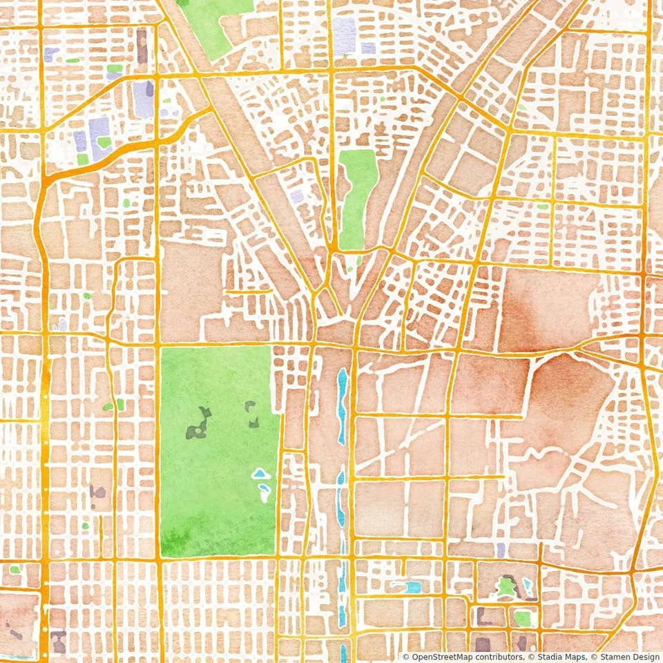 Venue location map