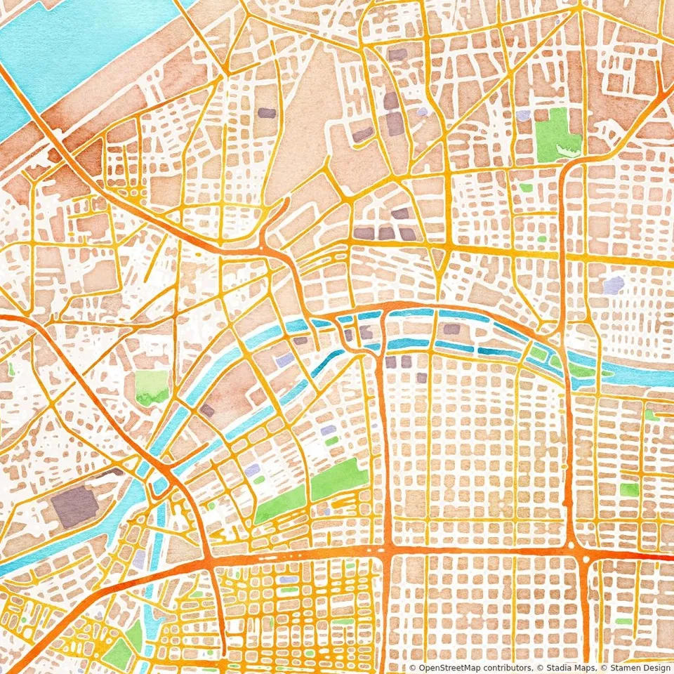 Venue location map