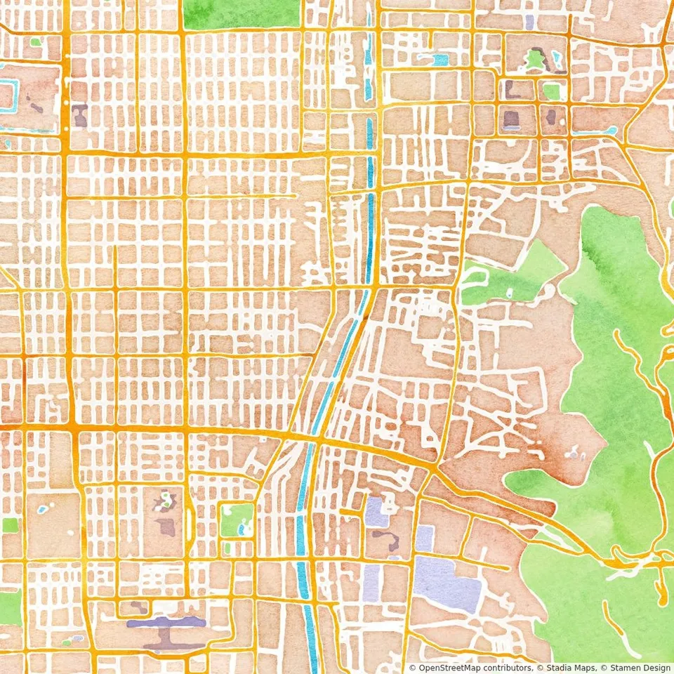 Venue location map