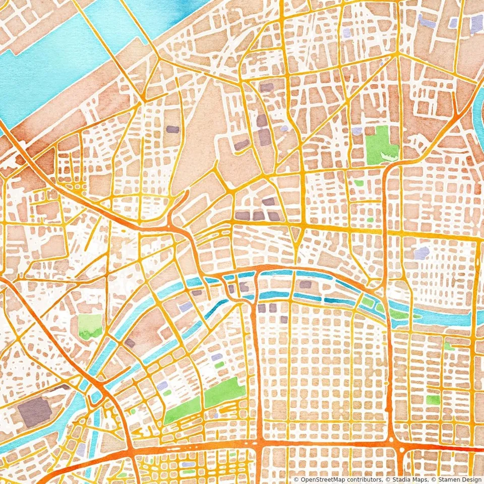 Venue location map
